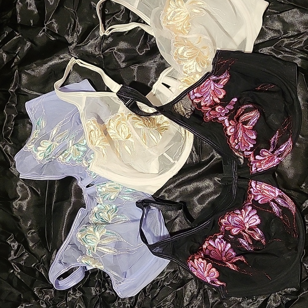 Set of Three 40DD Bras
